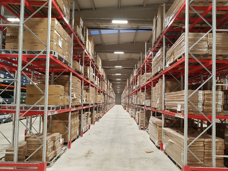 Sırt Sırta Depo Raf Sistemleri